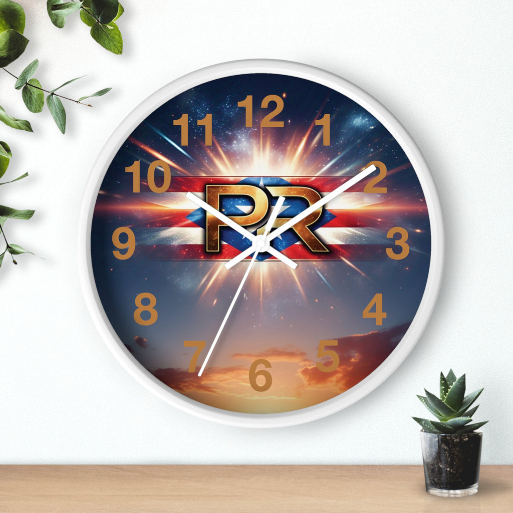 Reloj de pared elegante Cosmic PR: perfecto para la decoración del hogar o la oficina