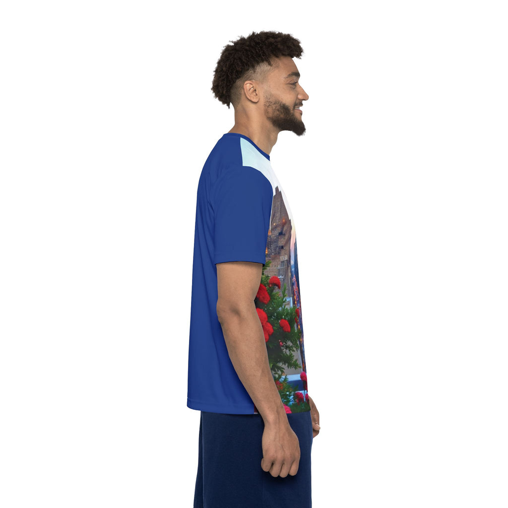 New York Skyline Sports Jersey — Men’s Cityscape Tee