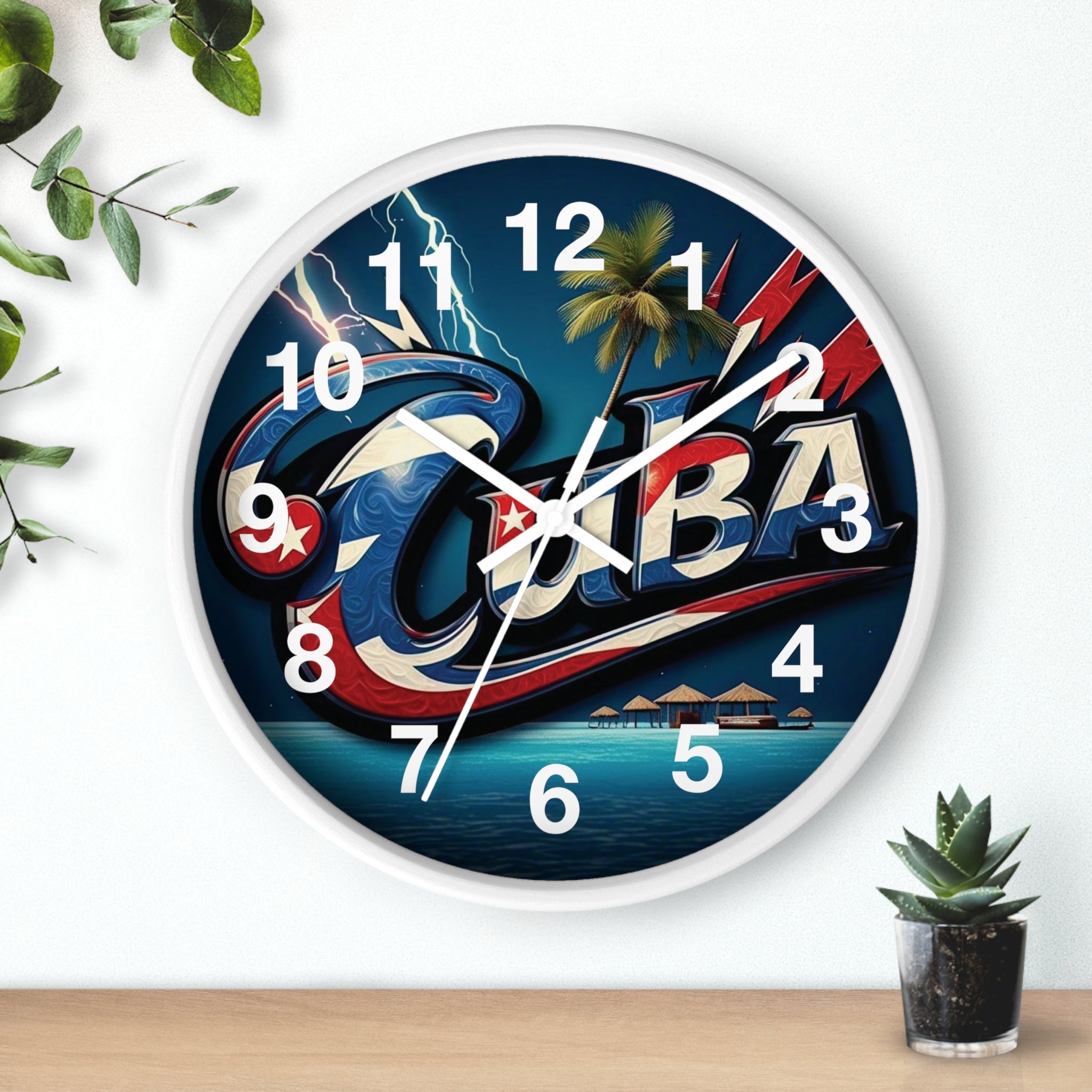 Reloj de pared cubano