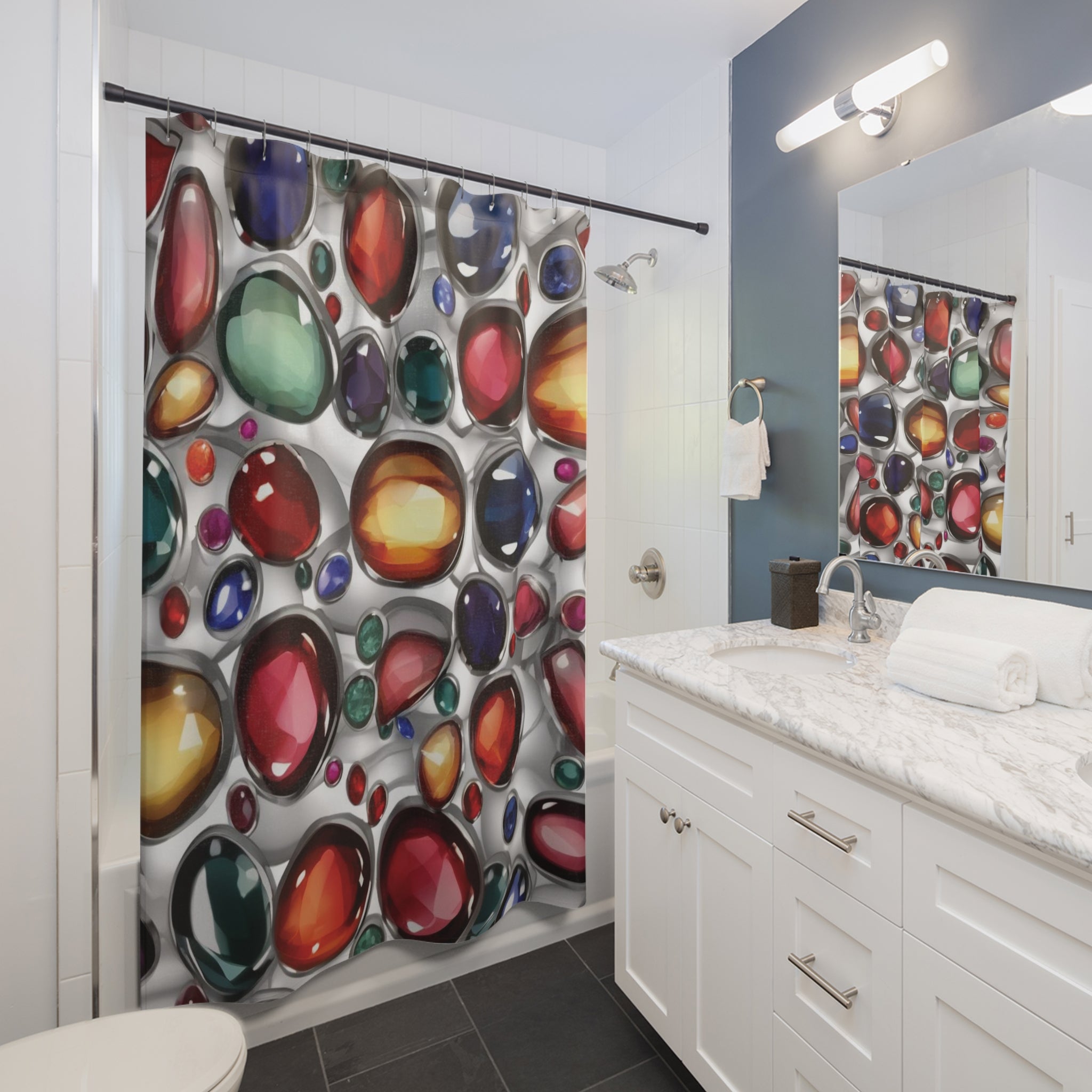 Colorful Balls Shower Curtain 