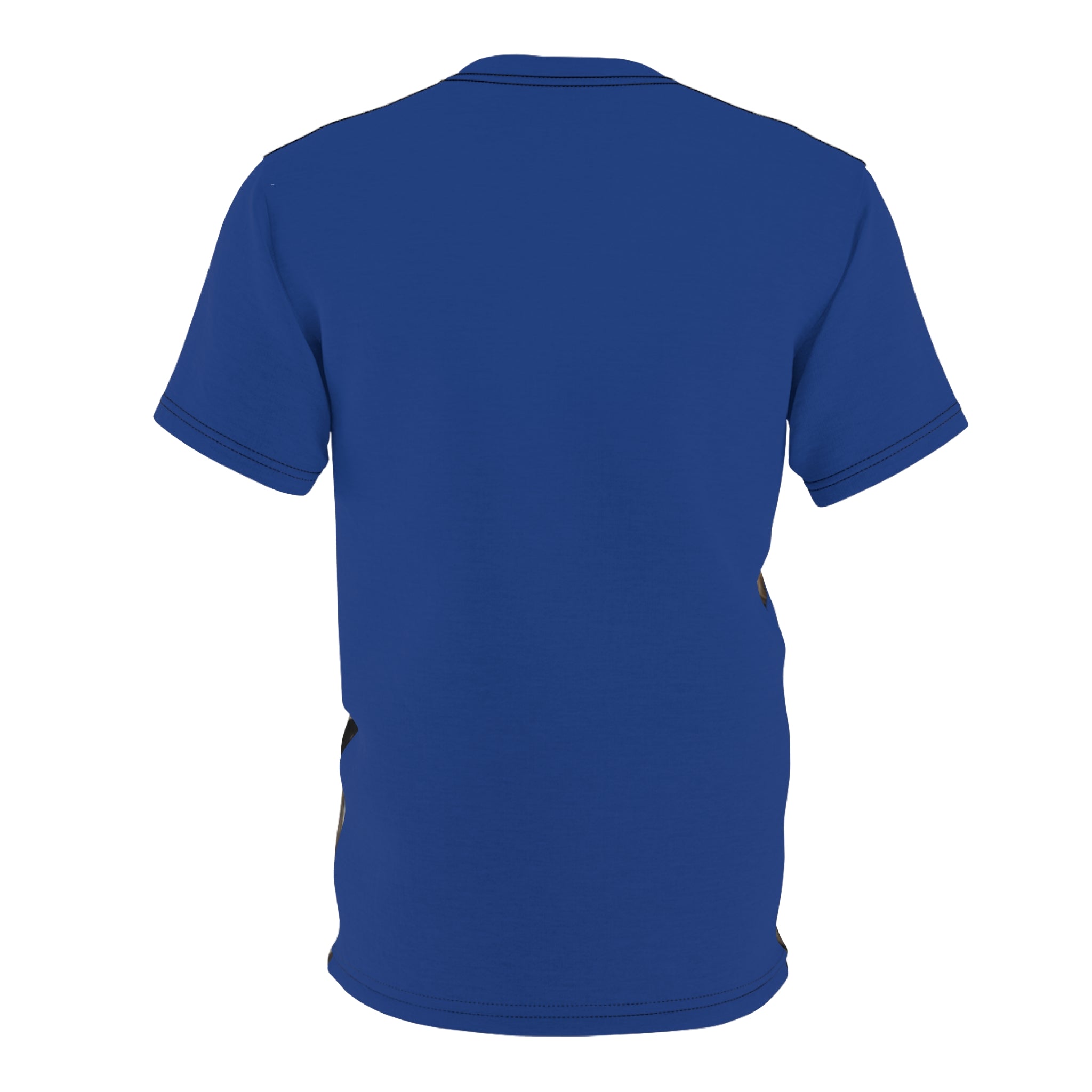 Predator artificial intelligence image t-shirt, blue color for men cut and sew: stylish casual t-shirt, 