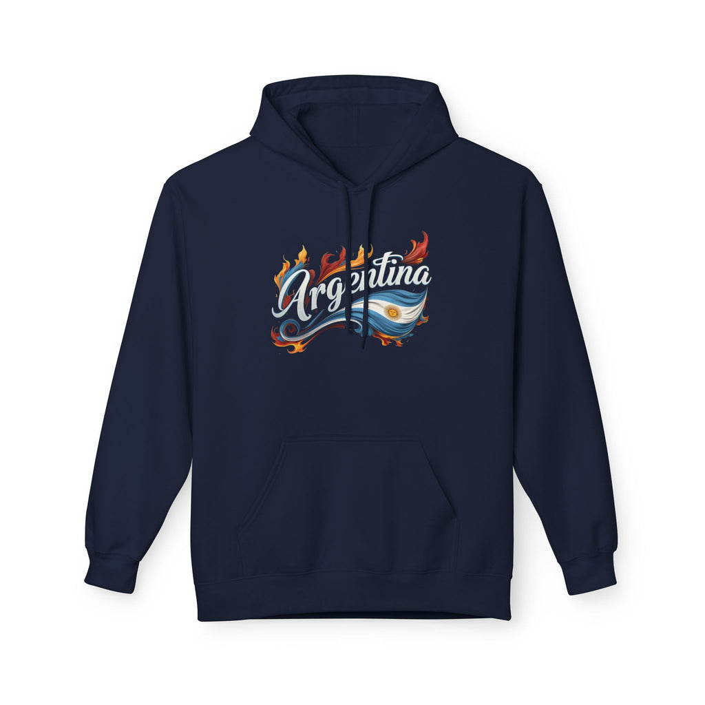 Argentina Flames Fleece Hoodie