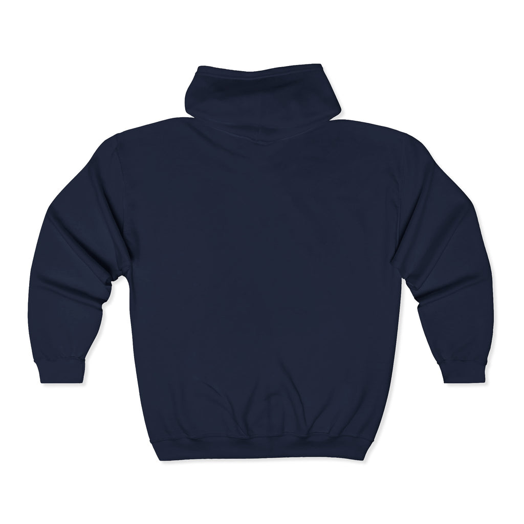 Dominican Republic Flag Full Zip Hoodie
